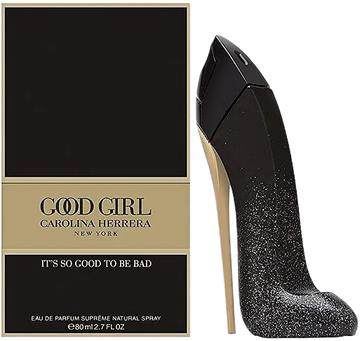 Carolina Herrera Good Girl (scarpa nera) Eau de Parfum 80ml (Scatolato) in Taglia 80ml